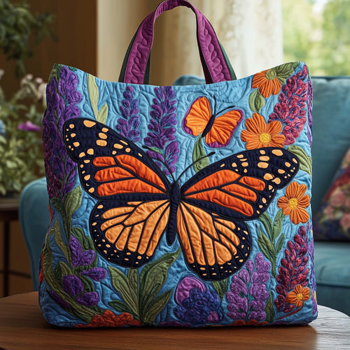 Beauty Butterfly Quilted Tote Bag GFTOYC2816