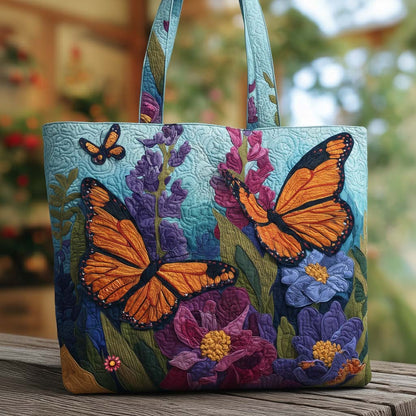 Beauty Butterfly Quilted Tote Bag GFTOYC2818