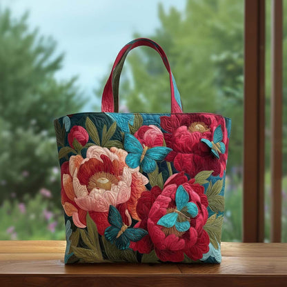 Beauty Butterfly Quilted Tote Bag GFTOYC2820