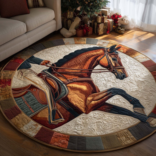 Majestic Horse Quilted Round Mat GFTOYC2827