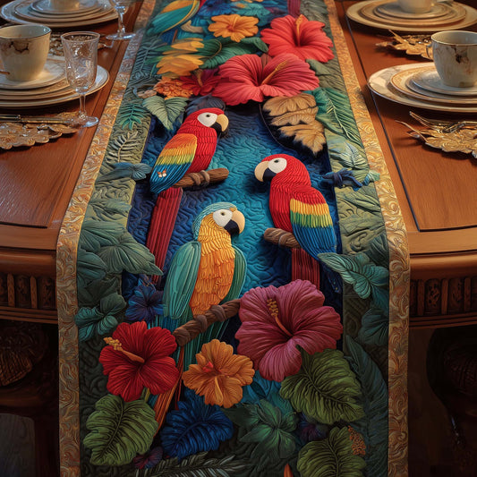 Tropical Parrot Quilted Table Runner GFTOYC2847