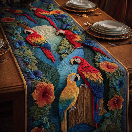 Tropical Parrot Quilted Table Runner GFTOYC2848