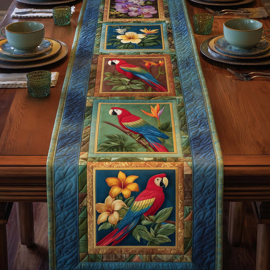 Tropical Parrot Quilted Table Runner GFTOYC2851