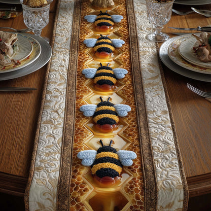 Honey Bee Quilted Table Runner GFTOYC2889