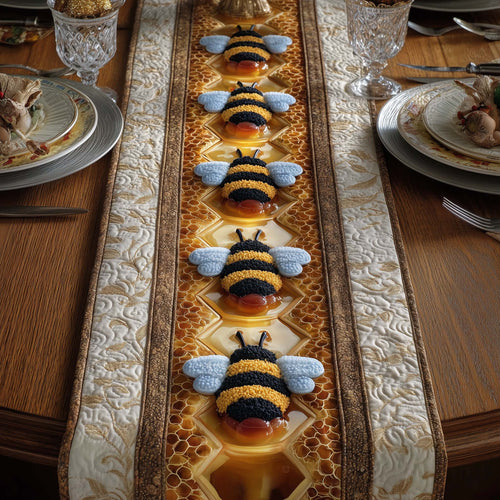 Honey Bee Quilted Table Runner GFTOYC2889