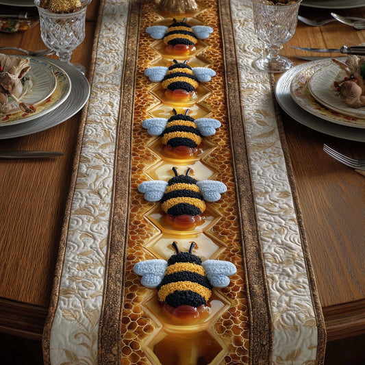 Honey Bee Quilted Table Runner GFTOYC2889