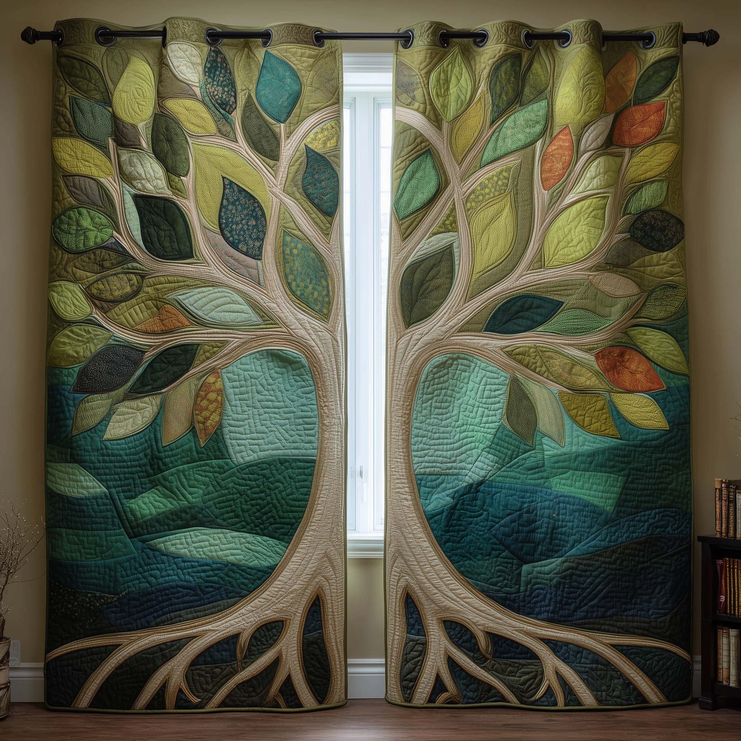 Tree of Life Quilted Curtains GFTOYC2893