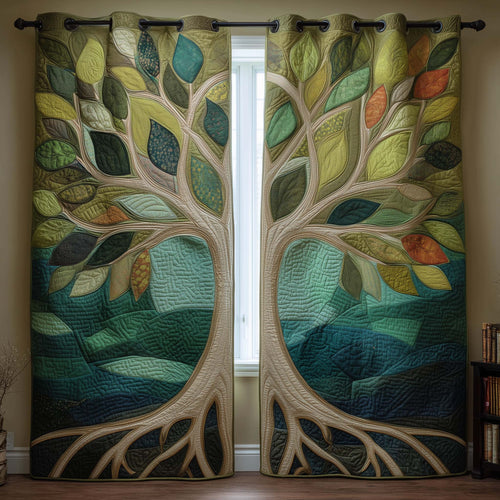 Tree of Life Quilted Curtains GFTOYC2893