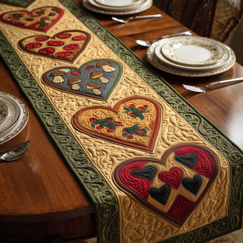 Pizza Love Quilted Table Runner GFTOYC2902