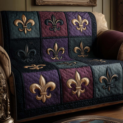 Mardi Gras Quilted Sofa Cover GFTOYC2928