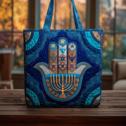 Festival Light Quilted Tote Bag GFTOYC2952