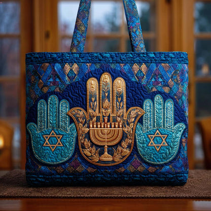 Festival Light Quilted Tote Bag GFTOYC2953