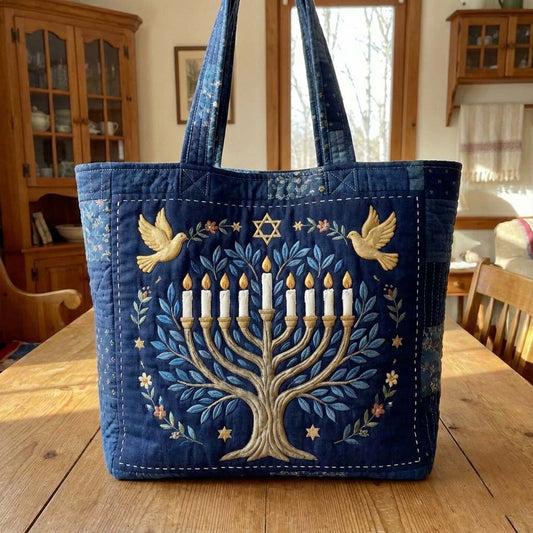 Festival Light Quilted Tote Bag GFTOYC2957