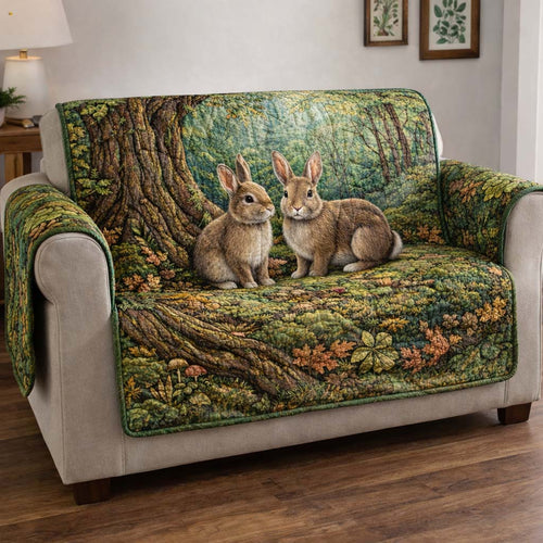 Tender Bunny Quilted Sofa Cover GFTOYC3134