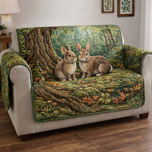 Tender Bunny Quilted Sofa Cover GFTOYC3134