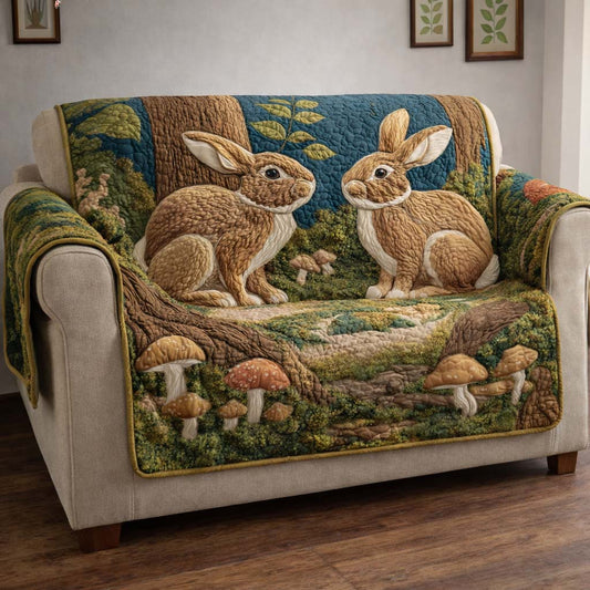 Tender Bunny Quilted Sofa Cover GFTOYC3135