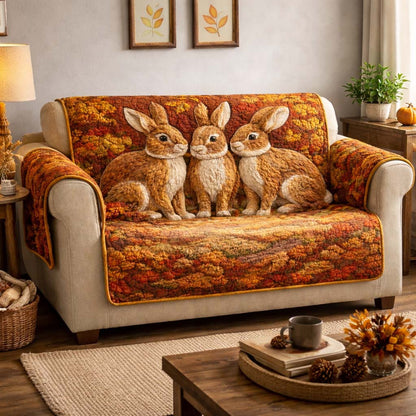 Tender Bunny Quilted Sofa Cover GFTOYC3138