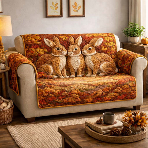 Tender Bunny Quilted Sofa Cover GFTOYC3138