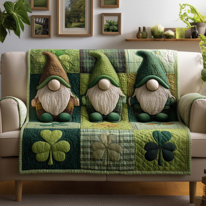 Irish Clover Quilted Sofa Cover GFTOYC3171