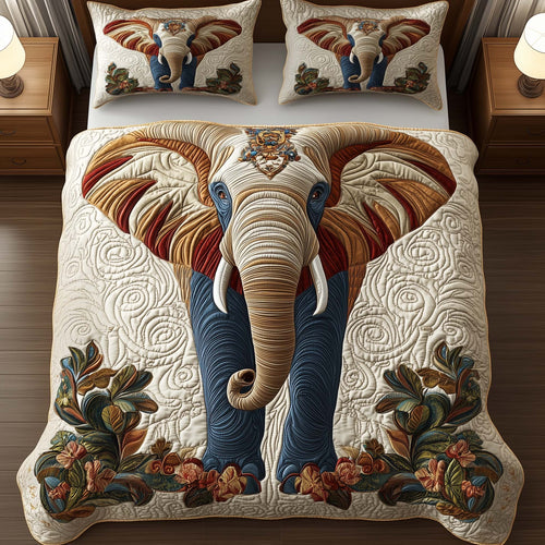 Gentle Jumbo 3-Piece Quilted Bedding Set GFTOYC3177