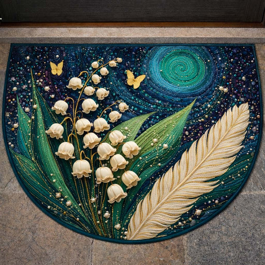 Lily of the Valley Quilted Welcome Mat GFTOYC3230