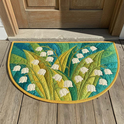 Lily of the Valley Quilted Welcome Mat GFTOYC3231