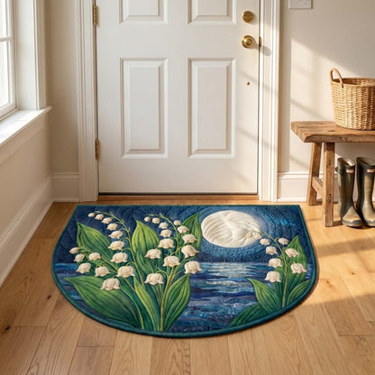 Lily of the Valley Quilted Welcome Mat GFTOYC3232