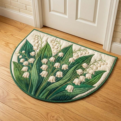 Lily of the Valley Quilted Welcome Mat GFTOYC3235