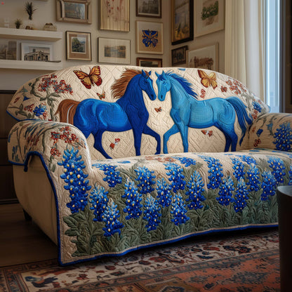 Texas Bloom Quilted Sofa Cover GFTOYC3238