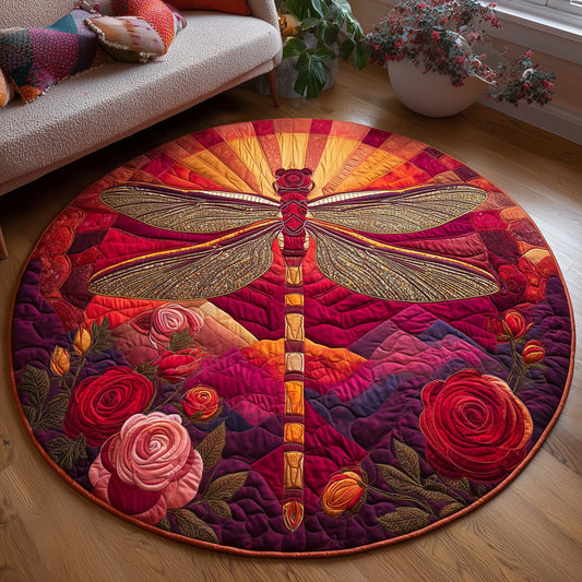 Serene Wings Quilted Round Mat GFTOYC3275