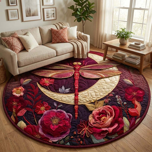 Serene Wings Quilted Round Mat GFTOYC3276