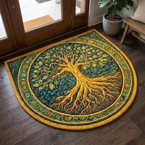 Tree of Life Quilted Welcome Mat GFTOYC3291