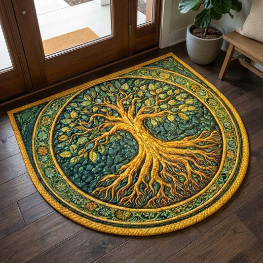 Tree of Life Quilted Welcome Mat GFTOYC3291