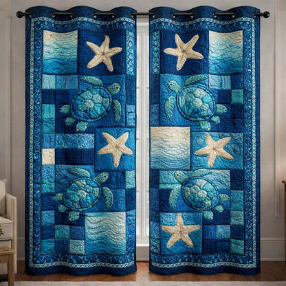 Sacred Sea Quilted Curtains GFTOYC3324