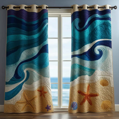 Sacred Sea Quilted Curtains GFTOYC3326