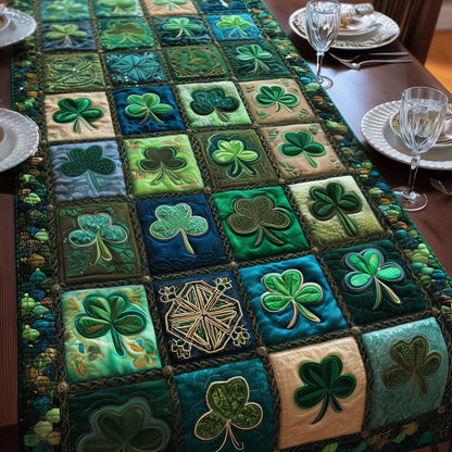 Shamrock Quilted Table Runner GFTOYC3340