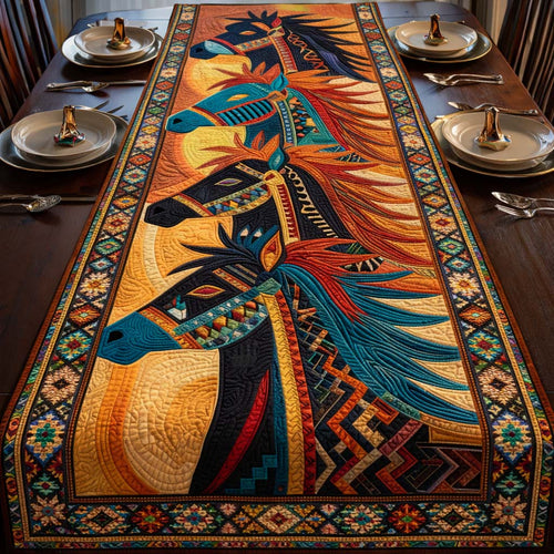 Prairie Horse Quilted Table Runner GFTOYC3372