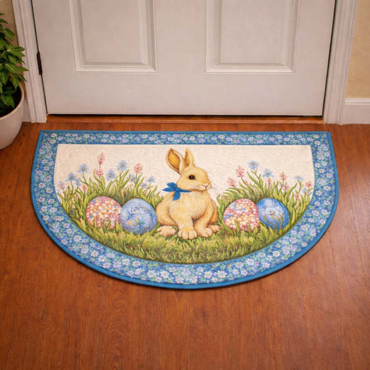 Happy Easter Quilted Welcome Mat GFTOYC3421