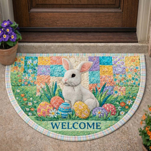 Happy Easter Quilted Welcome Mat GFTOYC3422