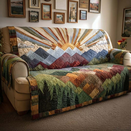 Mountain Quilted Sofa Cover GFTOYC3453