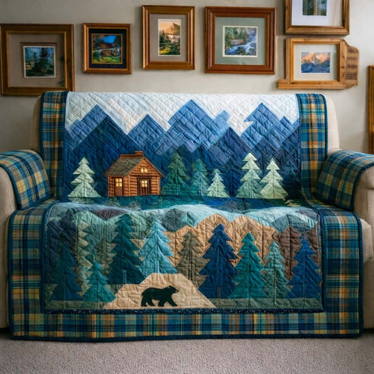 Mountain Quilted Sofa Cover GFTOYC3455