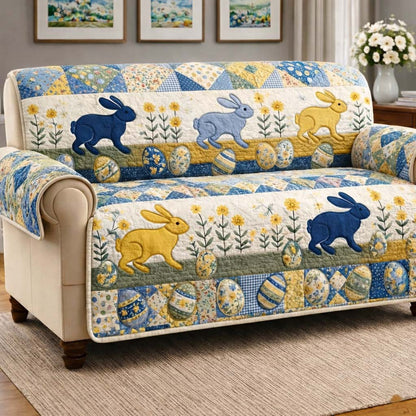 Rabbit Quilted Sofa Cover GFTOYC3477