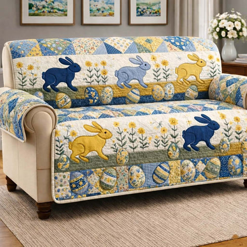 Rabbit Quilted Sofa Cover GFTOYC3477