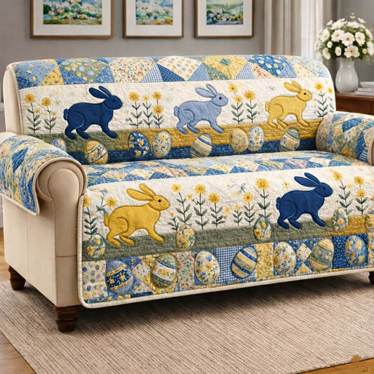 Rabbit Quilted Sofa Cover GFTOYC3477