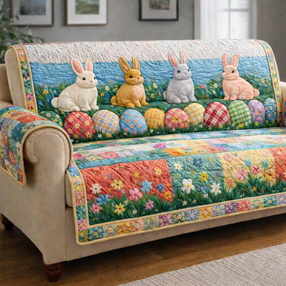 Rabbit Quilted Sofa Cover GFTOYC3479