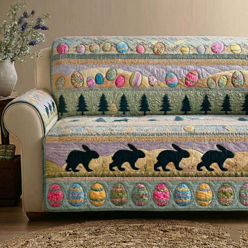 Rabbit Quilted Sofa Cover GFTOYC3481