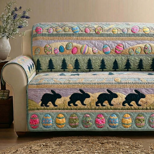 Rabbit Quilted Sofa Cover GFTOYC3481