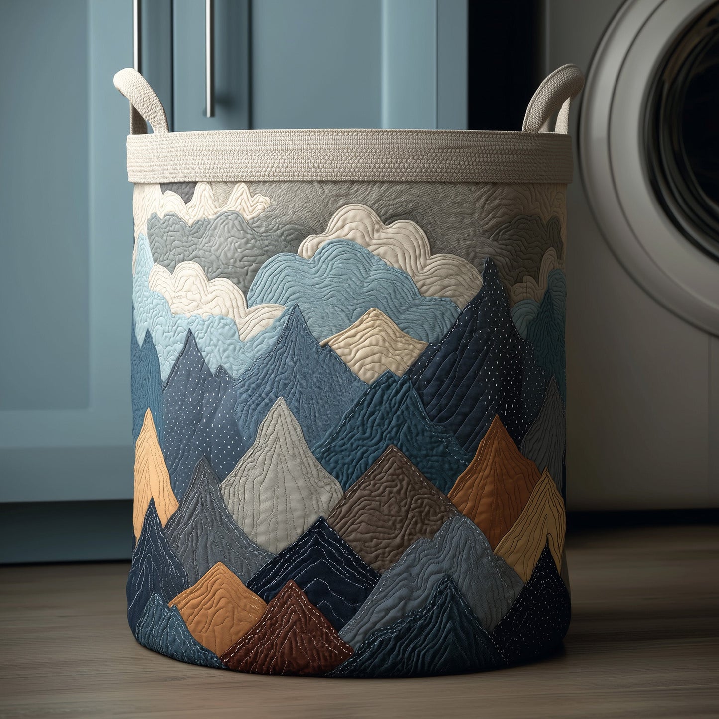 Forest Quilted Laundry Basket GFTOYC53