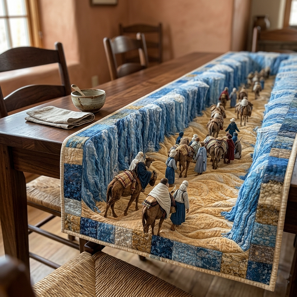 Passover Seder Quilted Table Runner GFTOTP17785