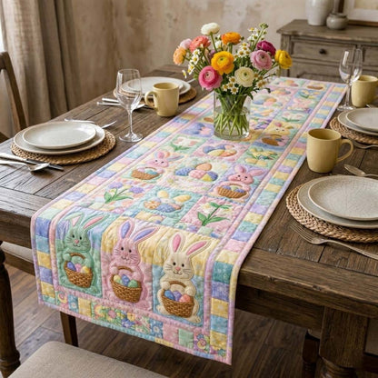 Happy Easter Quilted Table Runner GFTOQA1821
